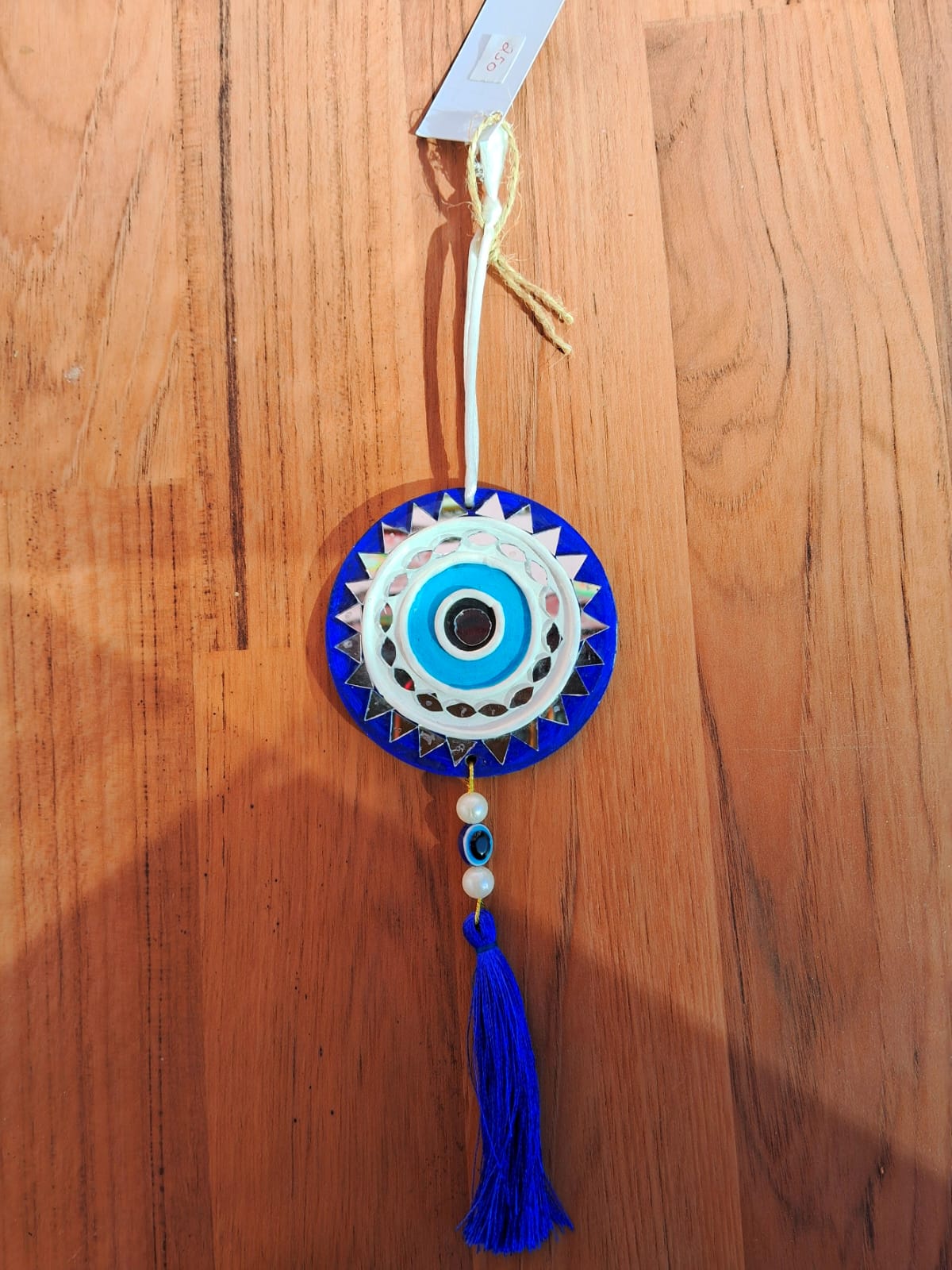 Premashiart evil eye wall hanging 2inch handmade handpainted