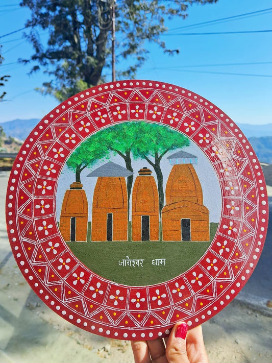 Jageshwar Almora Aipan painting