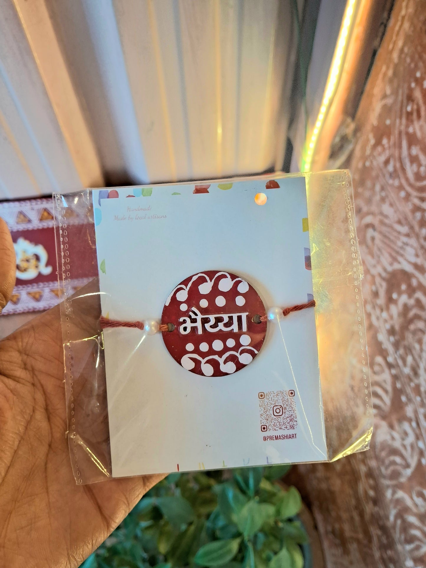 Aipan Rakhi pack of 2
