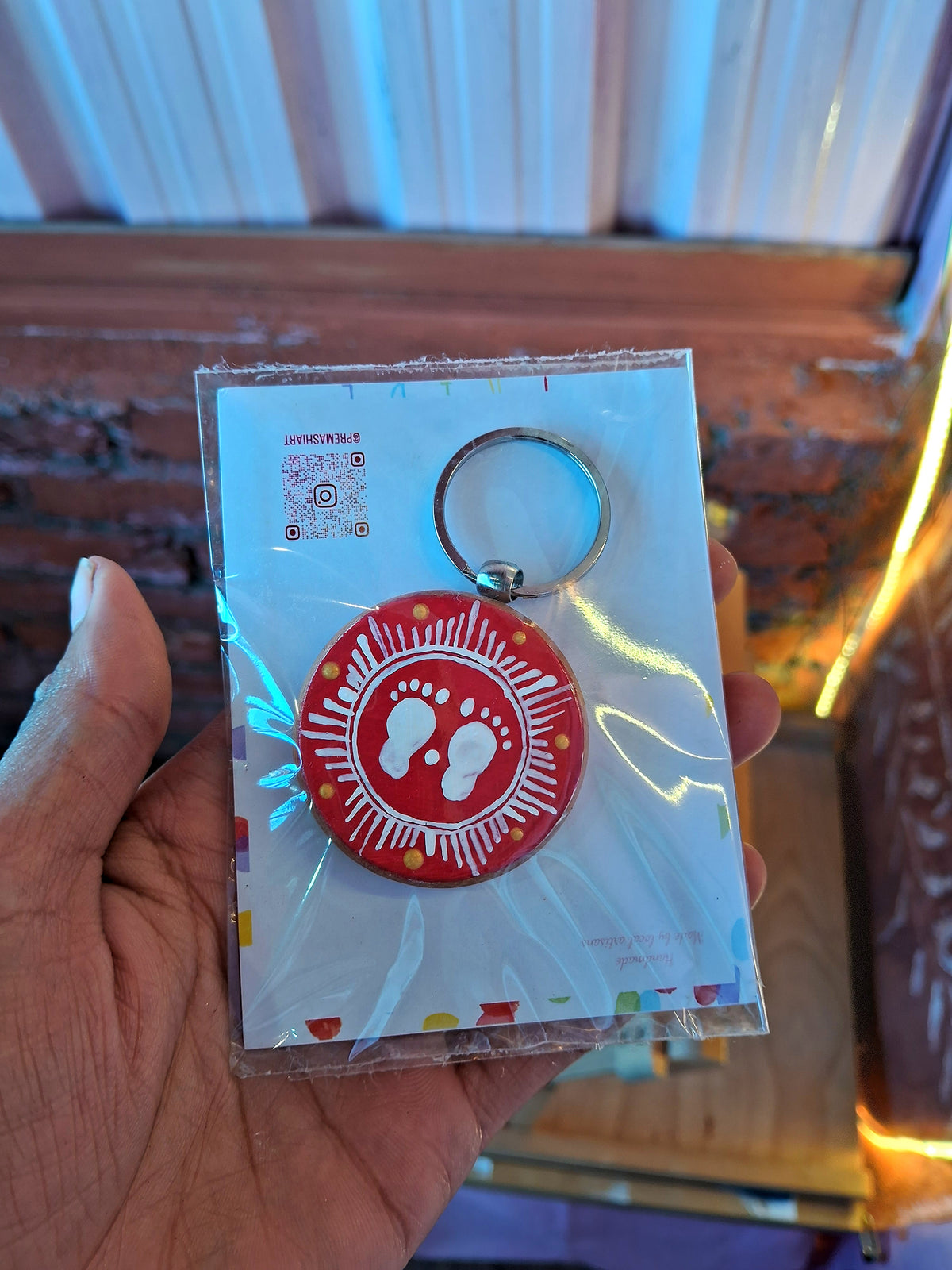 Aipan Keychain