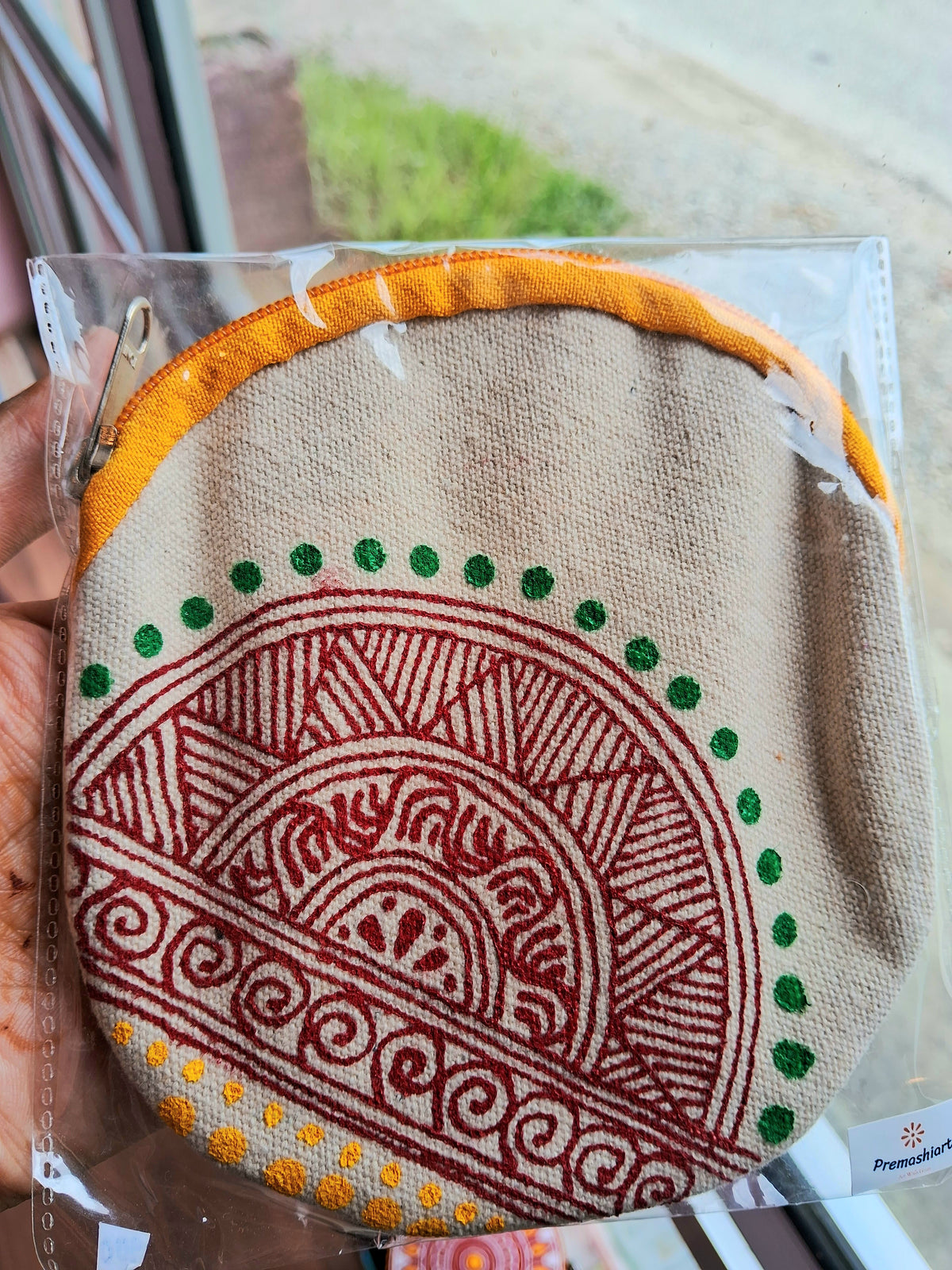 Handpainted Pouch